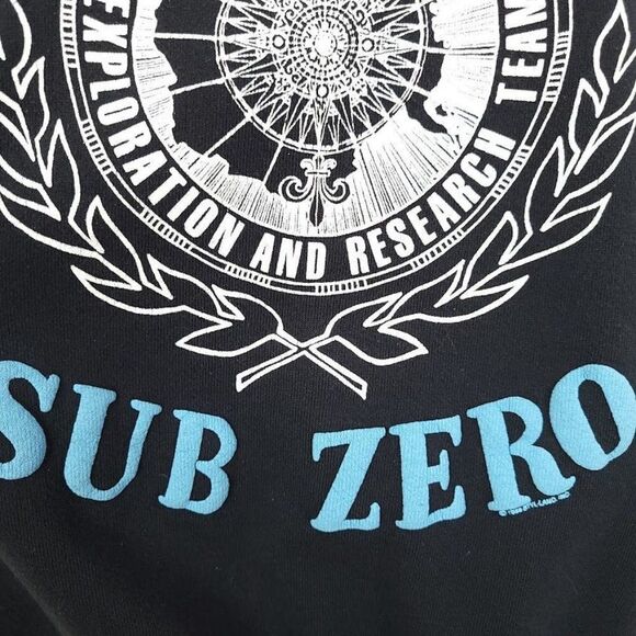 Antarctica Sub Zero Ice Station Sweatshirt Vintage 80s PCH Pacific Coast Highway - Picture 3 of 7